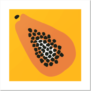 Papaya Posters and Art